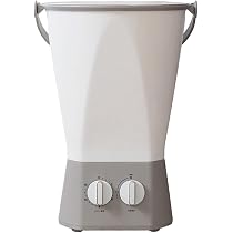 Amazon.co.jp: 小型 バケツ 洗濯機 [抗菌仕様] ホワイト 予洗い 事前